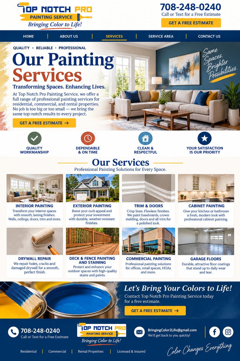 Services - Top Notch Pro Painting Service